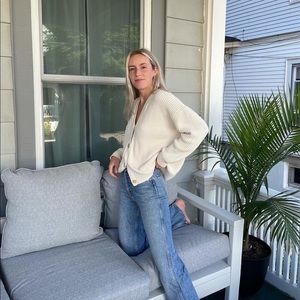 NEW JENNI KAYNE COTTON COCOON CARDIGAN